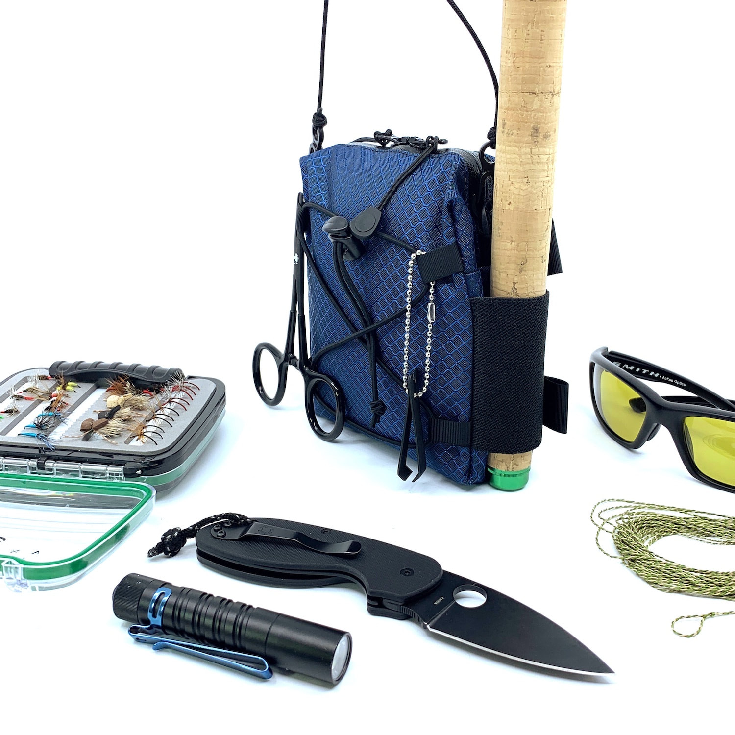The Ideal Tenkara Fishing bag, Store all of your lines, Flies, and gear in  one versatile bag.